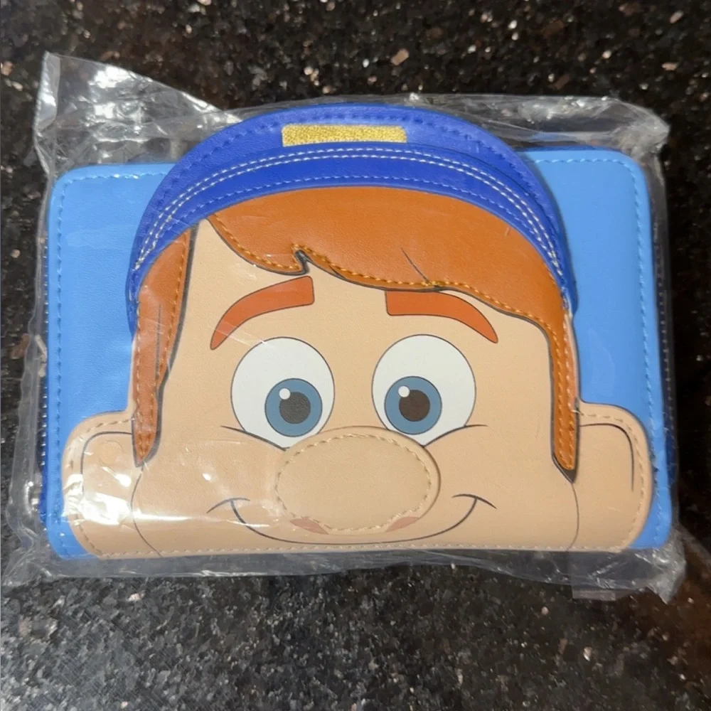NWT Loungefly Disney Wreck It Ralph Fix It Felix Zip Around Wallet - Picture 2 of 8